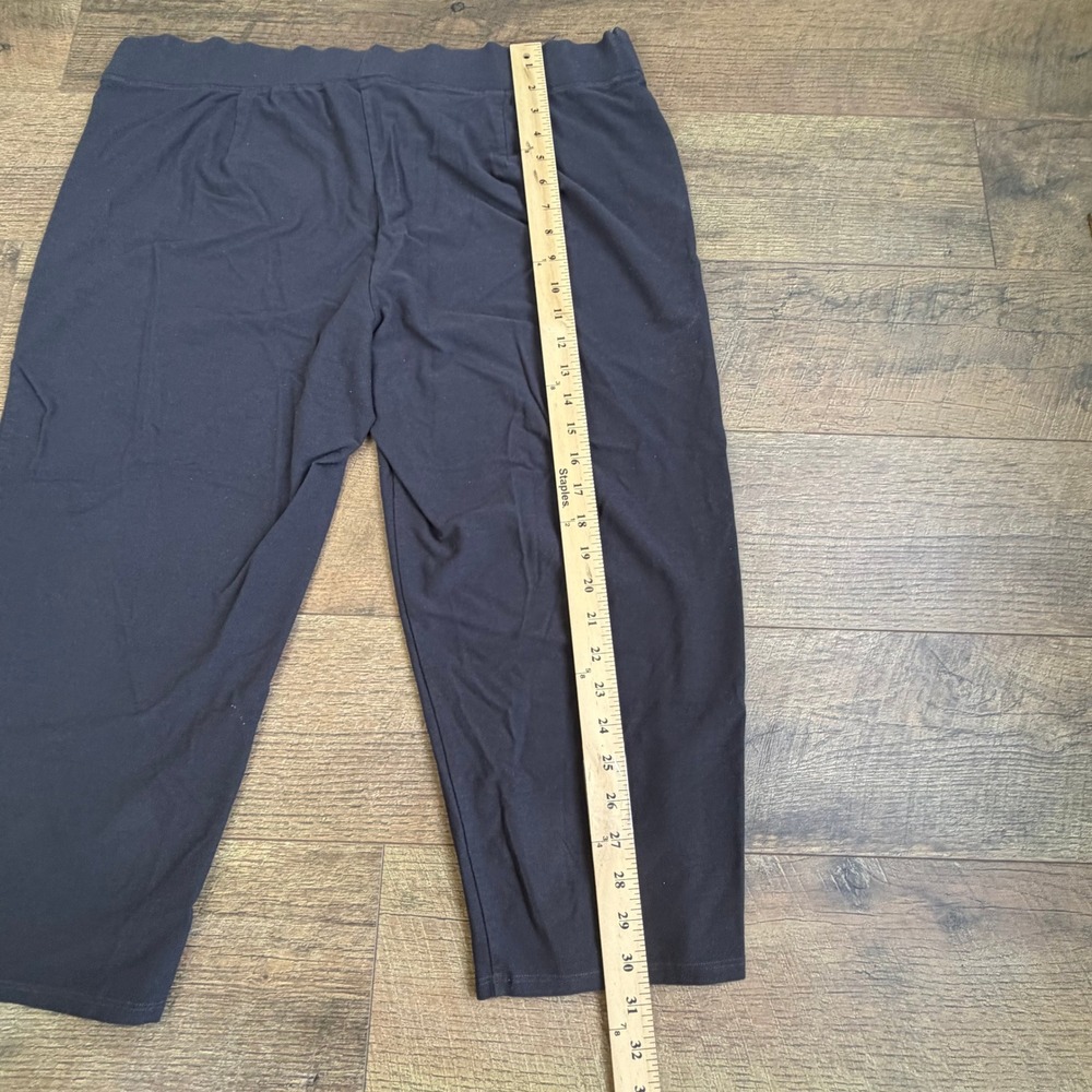 3 Pairs Eileen Fisher Cropped Leggings Women XL Black Gray Bundle - Picture 6 of 15